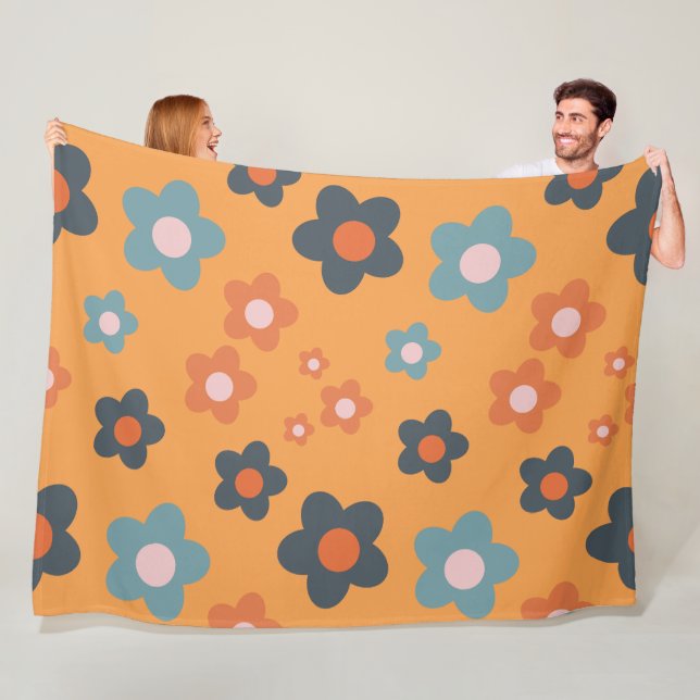 Frühlingsblumen 60x80 Fleece Blanket (Beispiel)