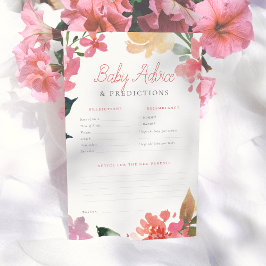 Frühlingsblumen | Baby Predictions & Advice Game