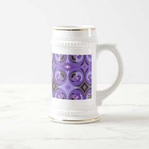 Frühlingsblumen Bierglas