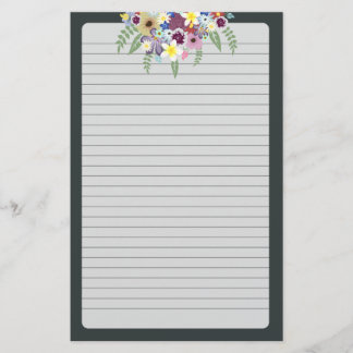 Frühlingsblumen, Briefpapier