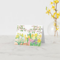 Frühlingsblumen, die Joy Birthday strahlen