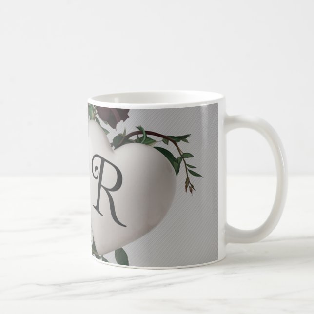 ## Frühlingsblumen: Eine natürliche künstlerische  Kaffeetasse (Rechts)