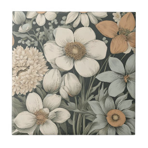 Frühlingsblumen Fliese