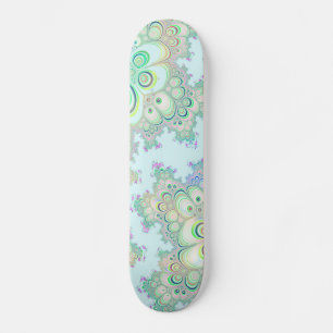 Frühlingsblumen Fraktal Skateboard