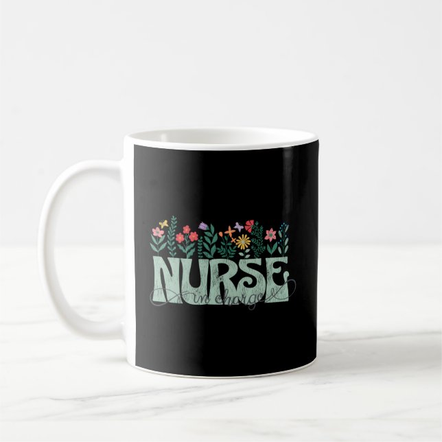 Frühlingsblumen für Krankenschwestern in Auflage g Kaffeetasse (Links)