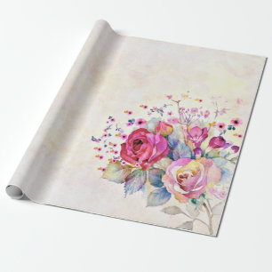 Frühlingsblumen geschenkpapier