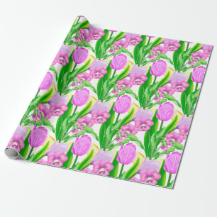 Frühlingsblumen Geschenkpapier