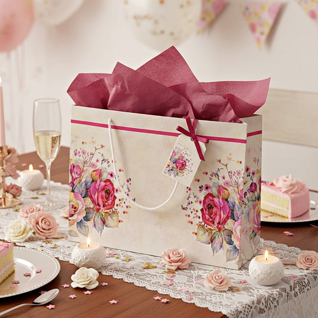 Frühlingsblumen  große geschenktüte (Von Creator hochgeladen)