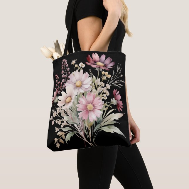 Frühlingsblumen-Hochzeit  Tasche (Von Nahem)