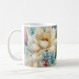 Frühlingsblumen im Stil des Impressionismus Kaffeetasse