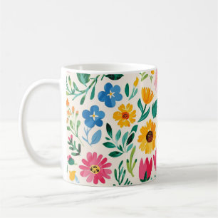 Frühlingsblumen Kaffeetasse