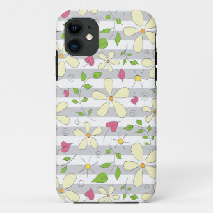 Frühlingsblumen Kamille Gänseblümchen florale Krit Case-Mate iPhone Hülle
