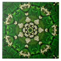 Frühlingsblumen Keramik Tile