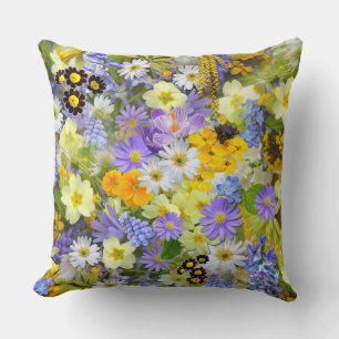 Frühlingsblumen Kissen