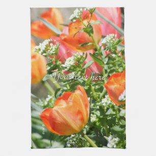 Frühlingsblumen Küchentuch