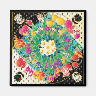 Frühlingsblumen Magnet