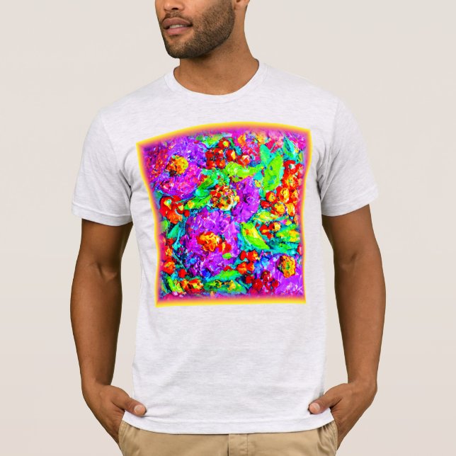 Frühlingsblumen Malerei. Jetzt kaufen T-Shirt (Vorderseite)
