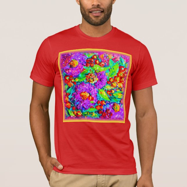 Frühlingsblumen Malerei. Jetzt kaufen T-Shirt (Vorderseite)