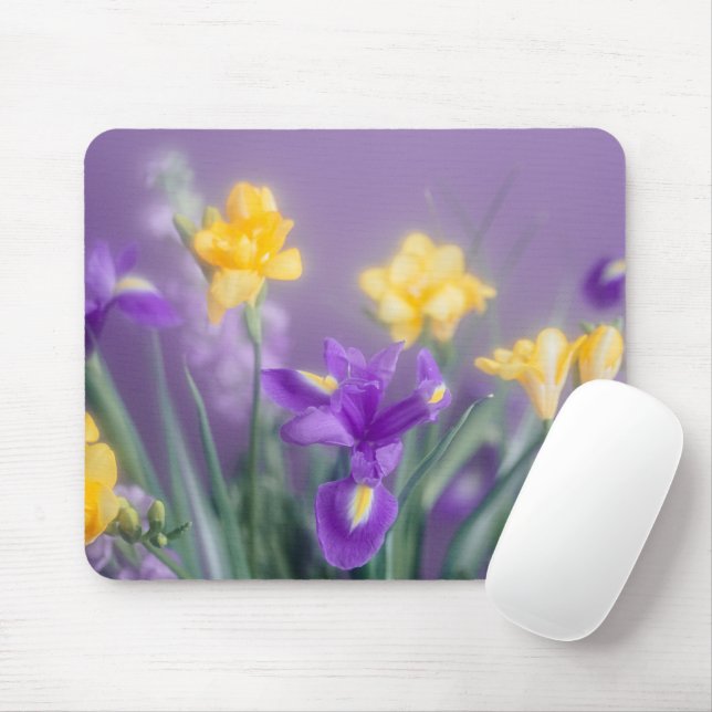 Frühlingsblumen Mousepad (Mit Mouse)