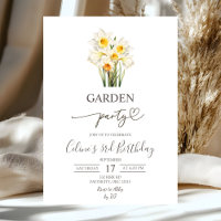 Frühlingsblumen-Narzissen-Kranz-Gartenparty