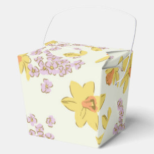 Frühlingsblumen Osterglocke Geschenkschachtel
