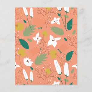 Frühlingsblumen Scrapbook Paper