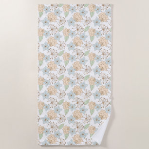 Frühlingsblumen-Strandtuch Strandtuch