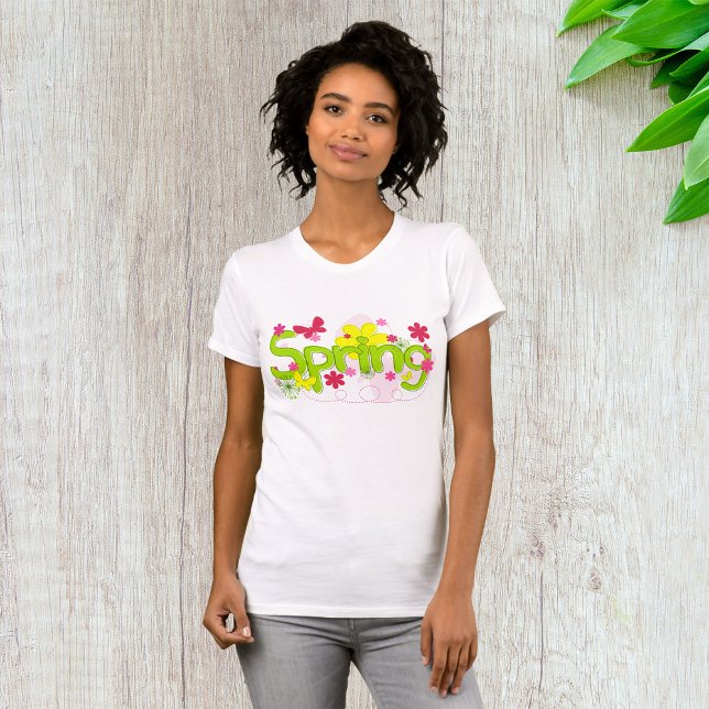 Frühlingsblumen T - Shirt (Von Creator hochgeladen)