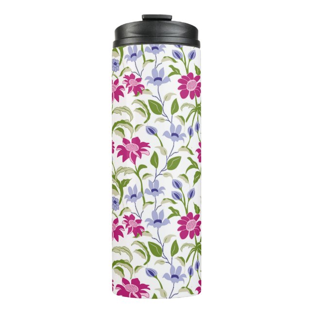 Frühlingsblumen Thermosbecher (Vorderseite)