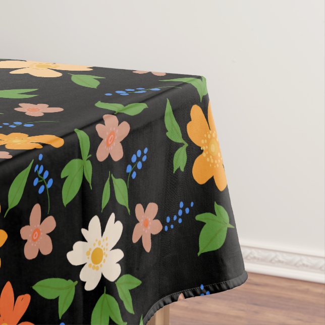 Frühlingsblumen Tischdecke (Beispiel)
