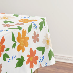 Frühlingsblumen Tischdecke