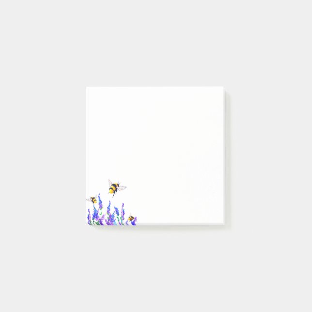 Frühlingsblumen und Bienensterben Post-it Klebezettel (Vorderseite)