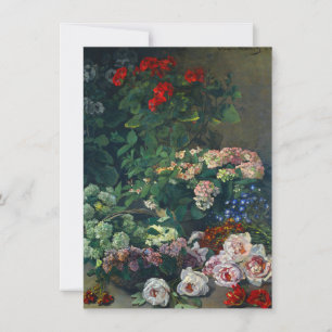 Frühlingsblumen von Monet Einladung