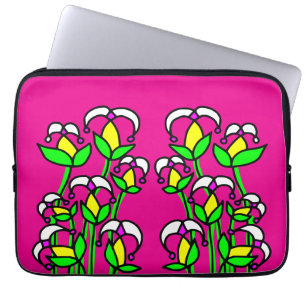 Frühlingsblumen Whimsical 41 Laptopschutzhülle