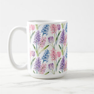 Frühlingsblumenmuster Kaffeetasse