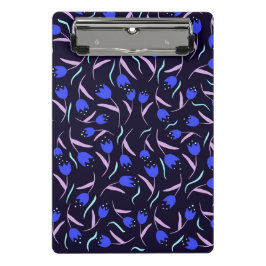 Frühlingsblumenmuster Mini Klemmbrett