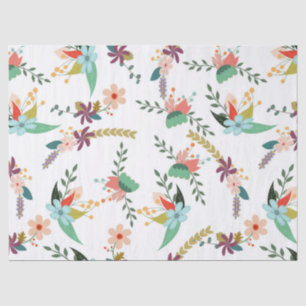 Frühlingsblumenpapier Seidenpapier