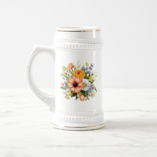 Frühlingsblumenstrauß Clipart-92390 Bierglas