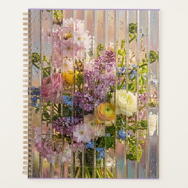 Frühlingsblumenstrauß Poster Planer (Vorderseite)