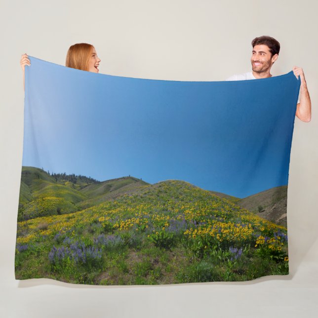 Frühlingsblüte der Wüste Fleecedecke (Beispiel)