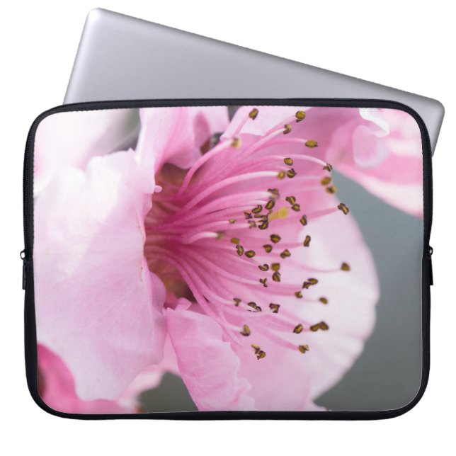 Frühlingsblüte Laptopschutzhülle (Vorderseite)