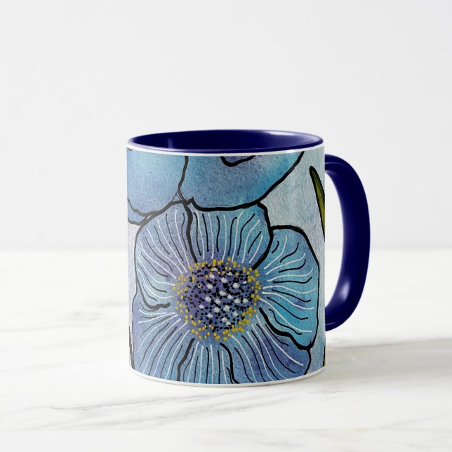 Frühlingsblüte Tasse (VorderseiteRechts)