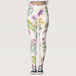 Frühlingsblüten Blumen Floral Leggings