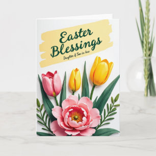 Frühlingsblüten für Partnerkarte Karte