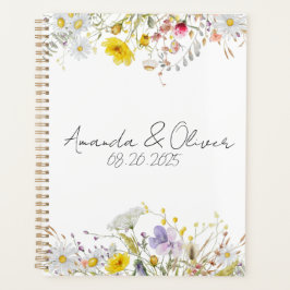 Frühlingsblüten-Hochzeitsplaner Planer
