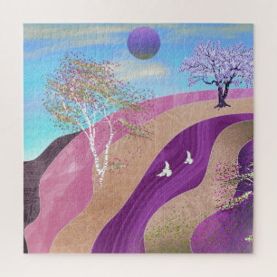 Frühlingsblüten Landschaft