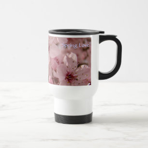 Frühlingsblüten Liebe Kaffee Tasse Rosa Baumblüten