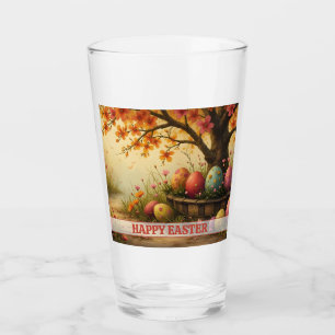 Frühlingsblüten-Magie mit Oster-Ei-Pracht Glas