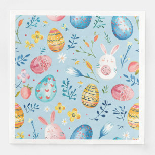 Frühlingsblüten Ostern 4 Serviette