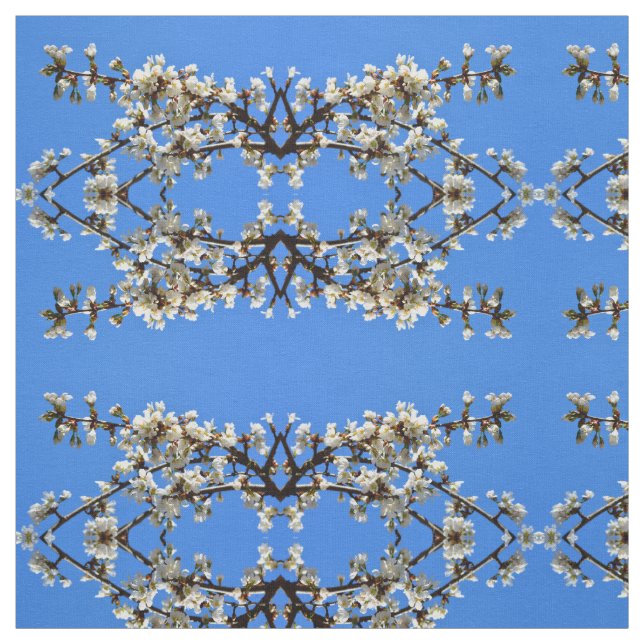 Frühlingsblüten Stoff (Muster)